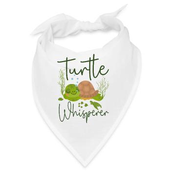 Sea Turtle Tortoise Turtle - Bandana - Weiß - Vorne