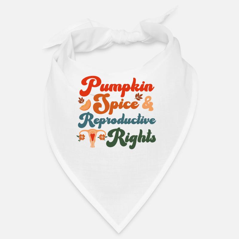 Feminist Fall Autumn Pumpkin Spice Bandana