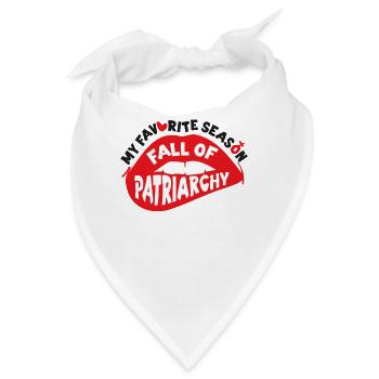 Feminist My Favorite Season Fall - Bandana - Weiß - Vorne