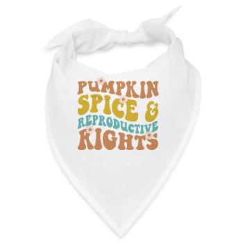 Feminist Pumpkin Spice & - Bandana - Weiß - Vorne
