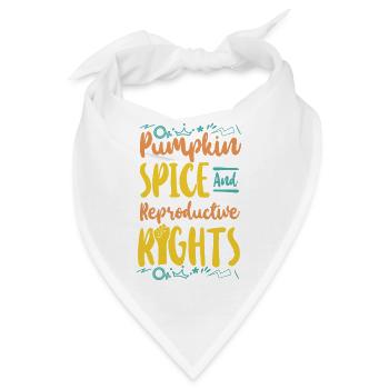 Feminist Pumpkin Spice & - Bandana - Weiß - Vorne