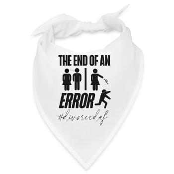 Happy Divorce Party The End Of An - Bandana - Weiß - Vorne