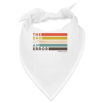Happy Divorce Party Retro The End - Bandana - Weiß - Vorne