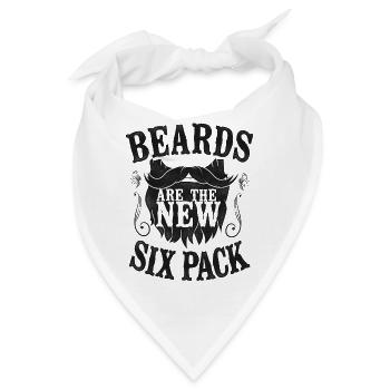 Beard Lover Bearded Man Beards Are - Bandana - Weiß - Vorne