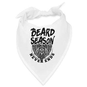 Beard Lover Bearded Man Beard - Bandana - Weiß - Vorne