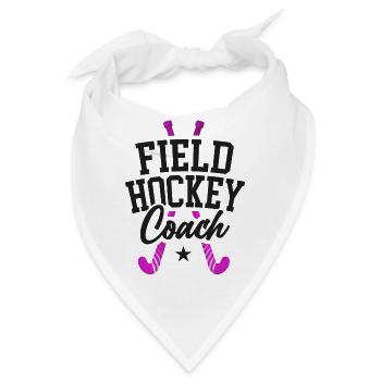 Field Hockey Coach Field Hockey - Bandana - Weiß - Vorne