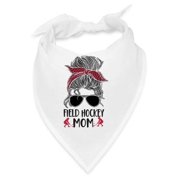 Field Hockey Mom Sunglasses Field - Bandana - Weiß - Vorne
