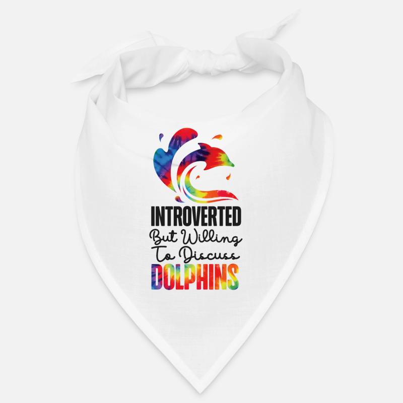 Dauphin Tie Dye Introverti Mais Bandana
