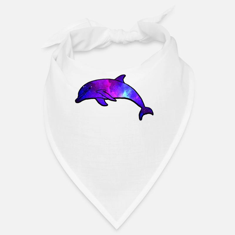 Galaxie de l’espace Dolphin Bandana