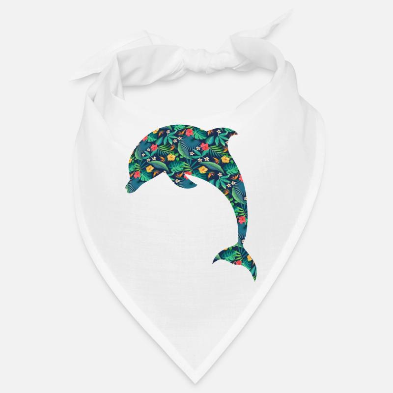 Dauphin Fleur Tropicale Floral Bandana