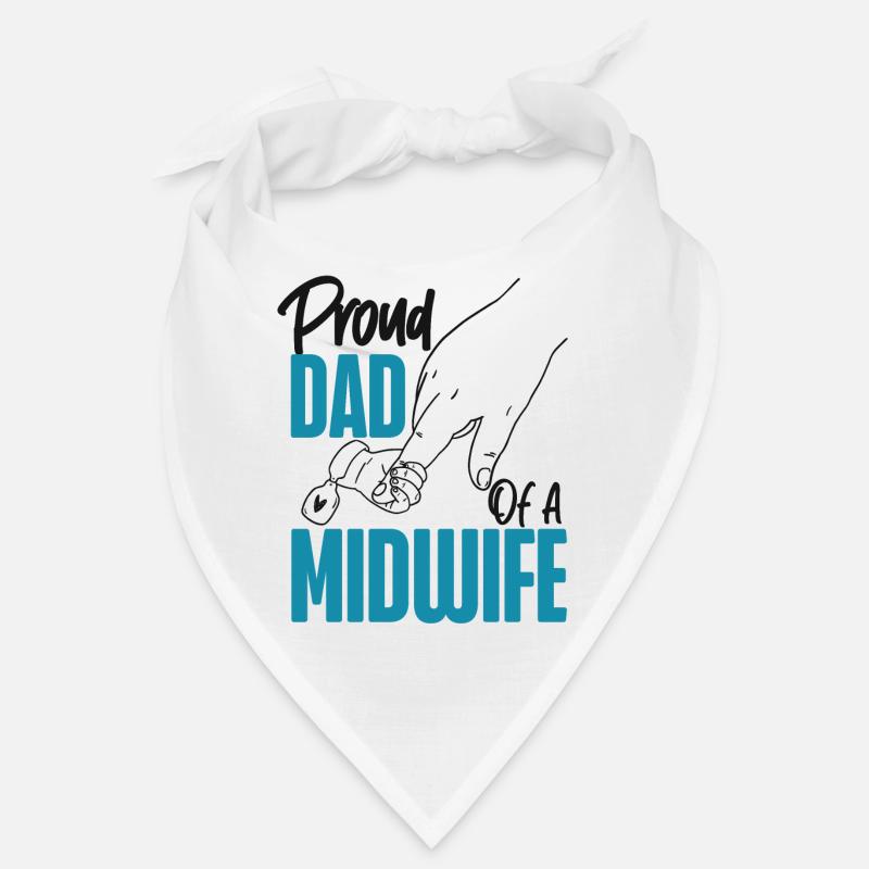 Nurse Midwife Birth Worker Dad Bandana