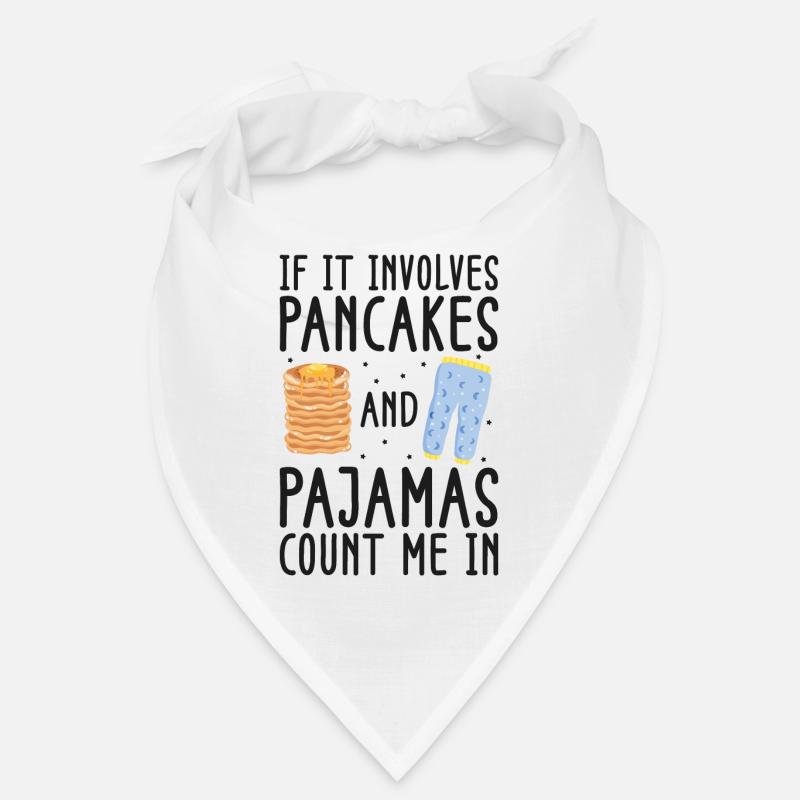 Pancake Lover Kids If It Involves Bandana