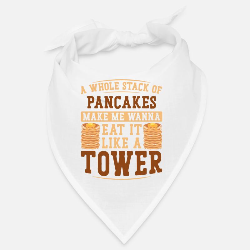 Pancake Lover Kids A Whole Stack Bandana
