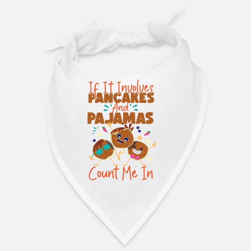 Pancake Lover Kids If It Involves Bandana