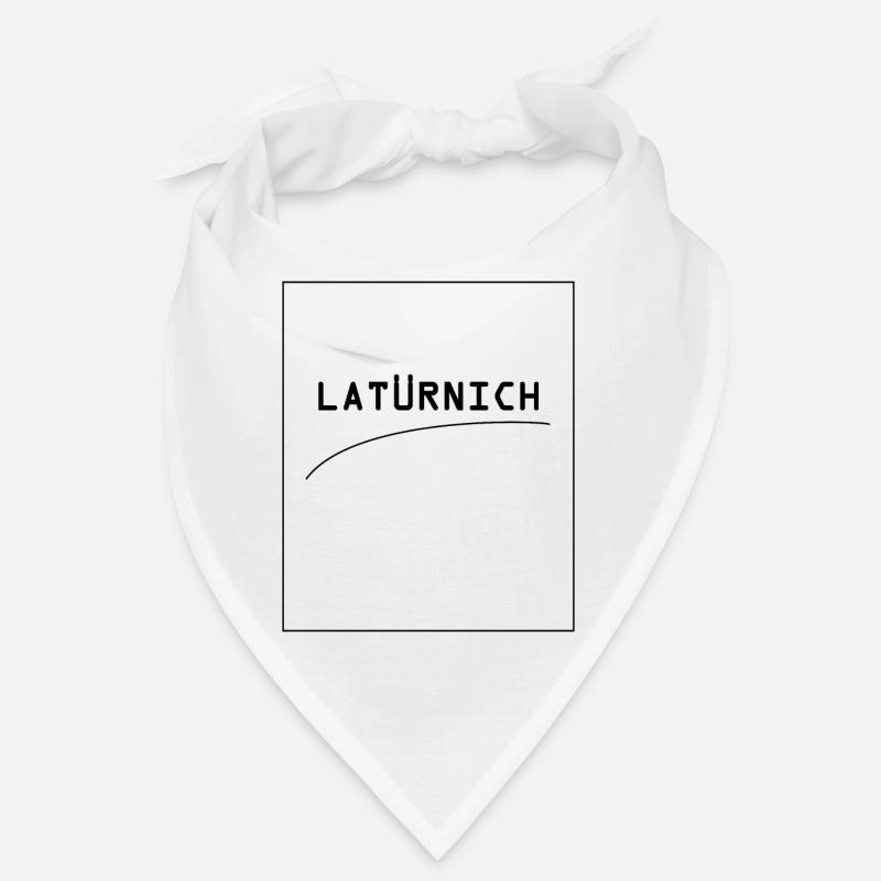 latürnich schwarz Bandana