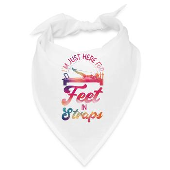 Pilates Instructor Teacher - Bandana - Weiß - Vorne