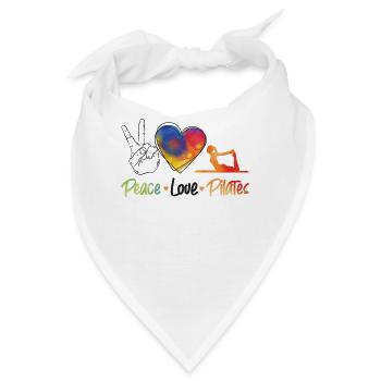 Pilates Instructor Teacher - Bandana - Weiß - Vorne