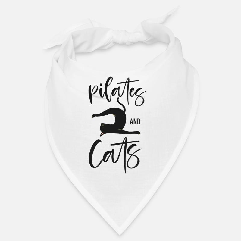 Instructeur de Pilates Enseignant Chat Bandana