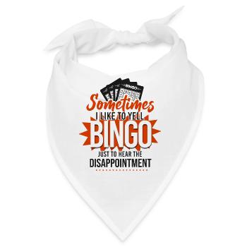 Bingo Player Sometimes I Like To - Bandana - Weiß - Vorne