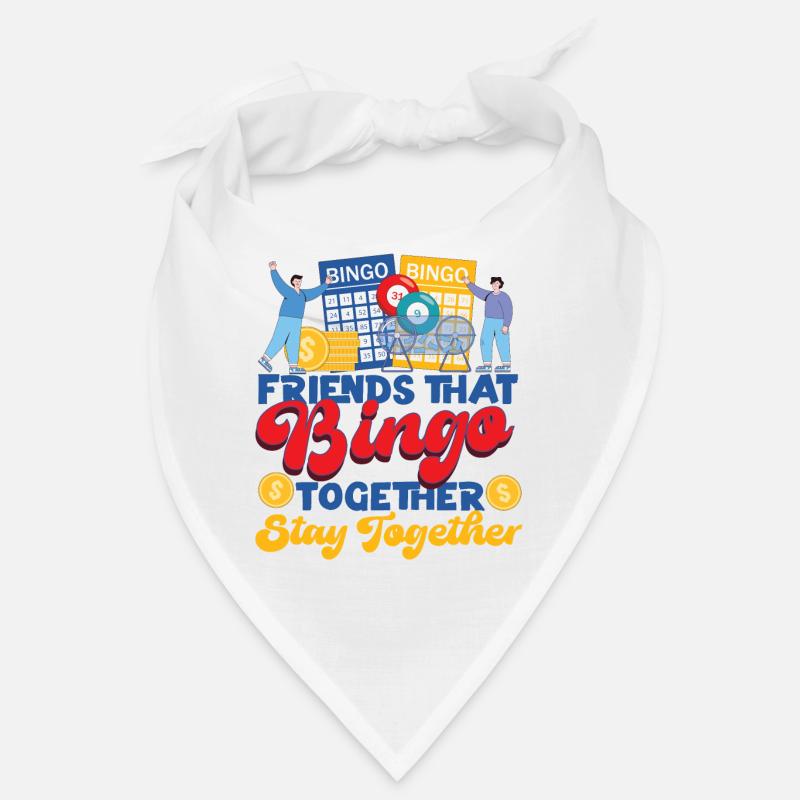Amis joueurs de bingo Copains Bandana