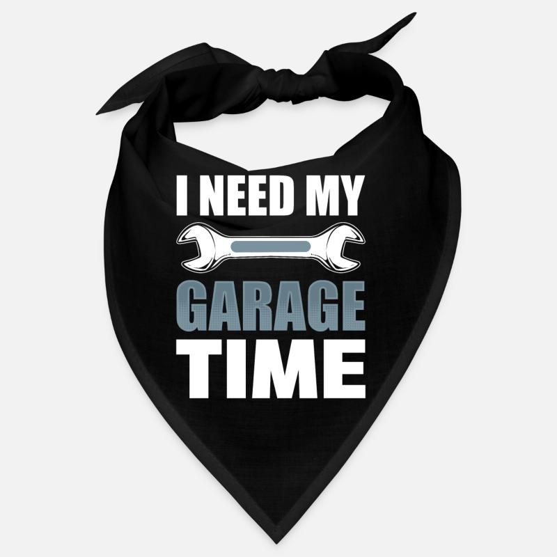 I Need My Garage Time Autorestaurator Bandana