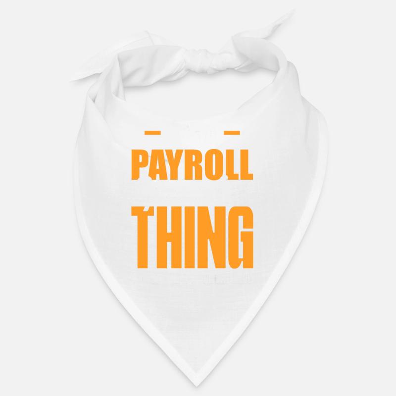 Lustige Lohn- und Gehaltsabrechnung Buchhalter Bandana