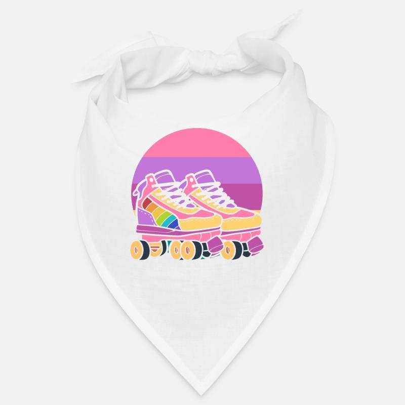 Retro-Rollschuhe Rollerblader Bandana