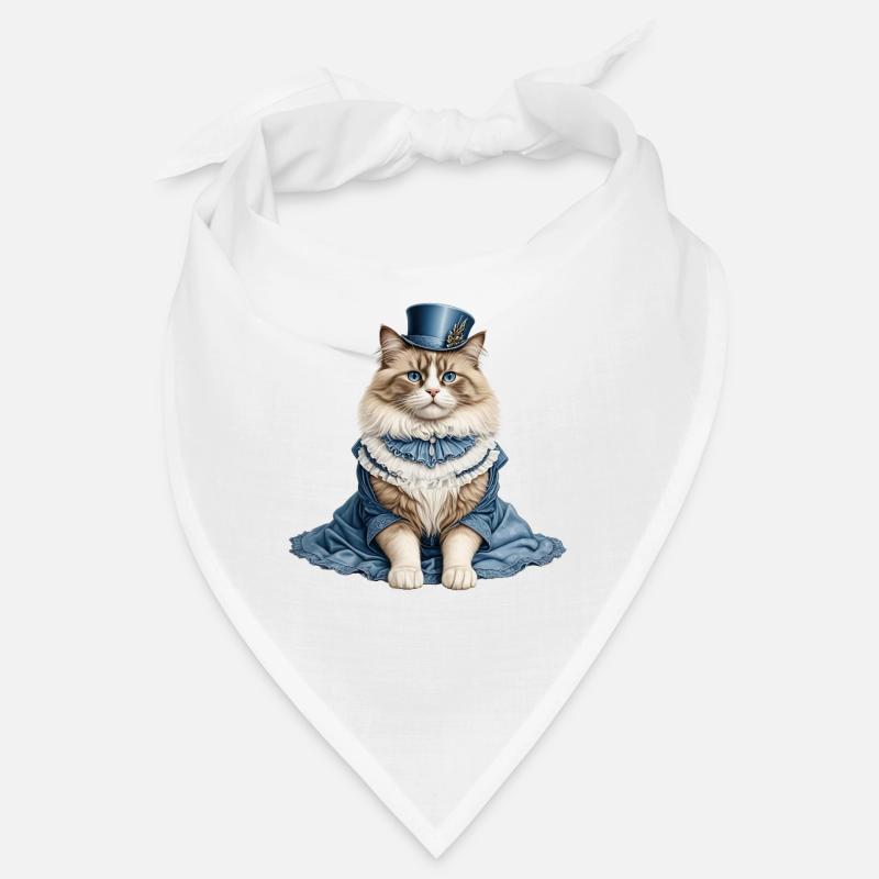 Belle dame chat Bandana