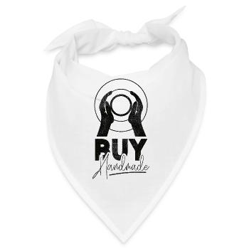 Pottery Ceramics Artist Buy - Bandana - Weiß - Vorne