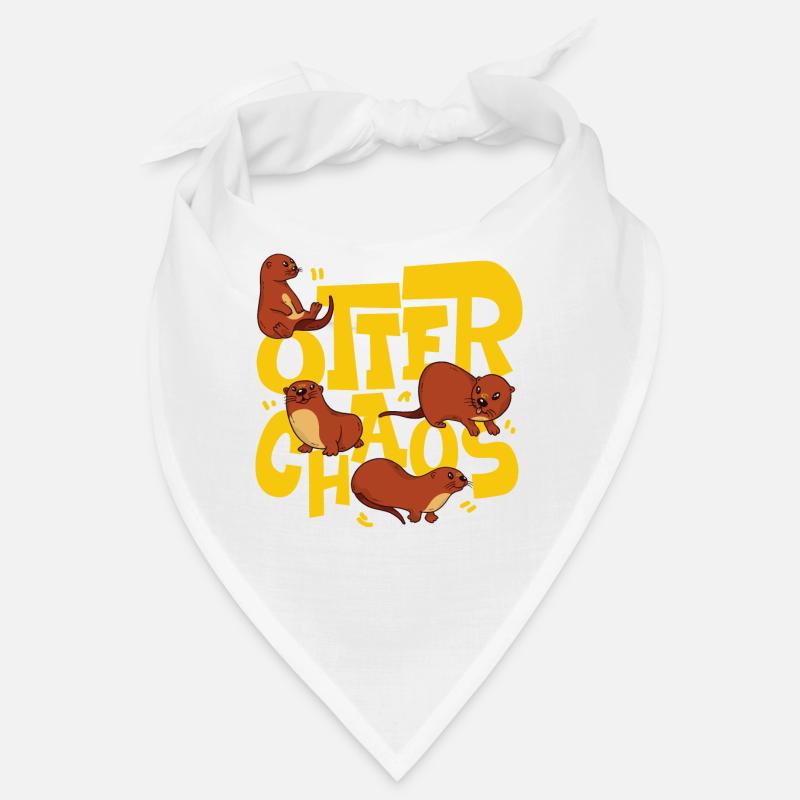 Otter Pun Otter Chaos Bandana