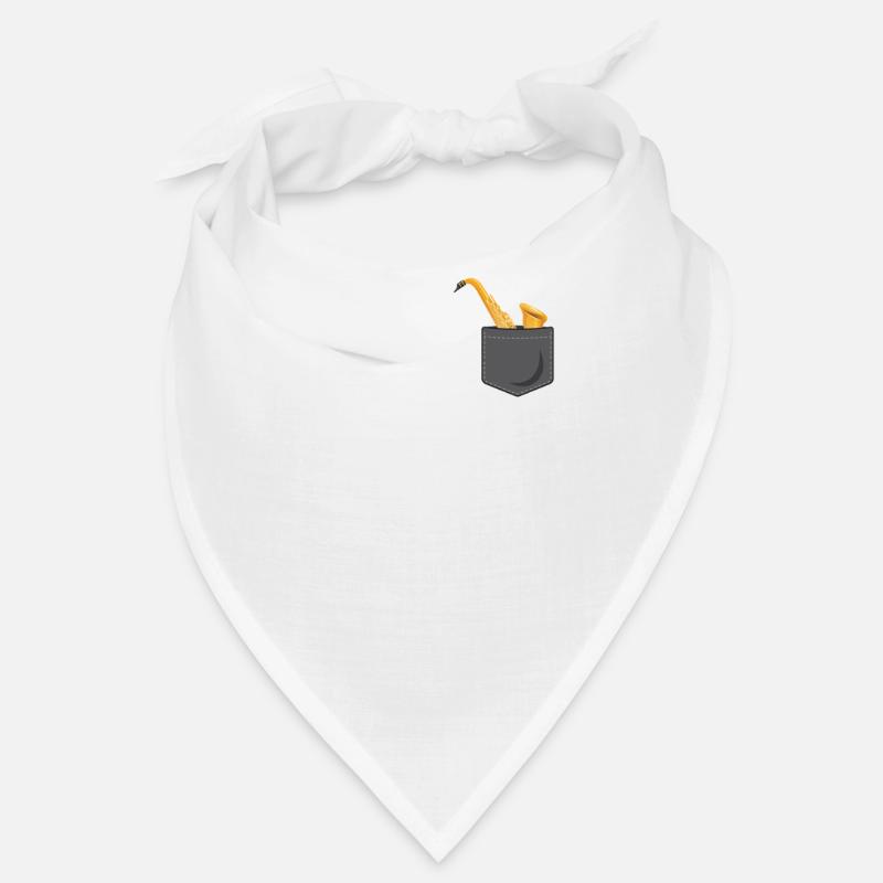 Saxophone Pocket Bandana