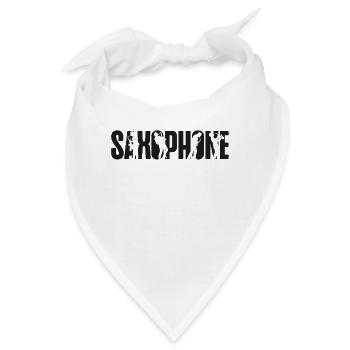 Saxophone Saxophone - Bandana - Weiß - Vorne