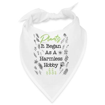 Plant Lover Gardening Plants It - Bandana - Weiß - Vorne