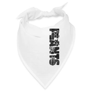 Plant Lover Gardening Plants - Bandana - Weiß - Vorne