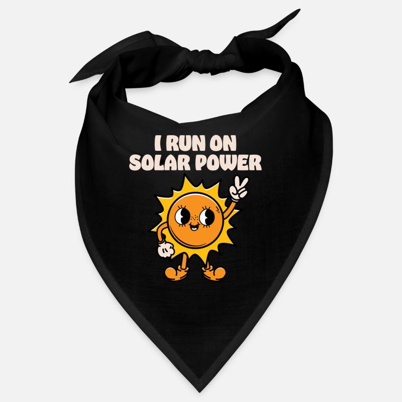 I run on Solar Power Bandana