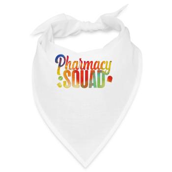 Pharmacy Tech Technician - Bandana - Weiß - Vorne