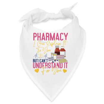 Pharmacy Tech Technician - Bandana - Weiß - Vorne