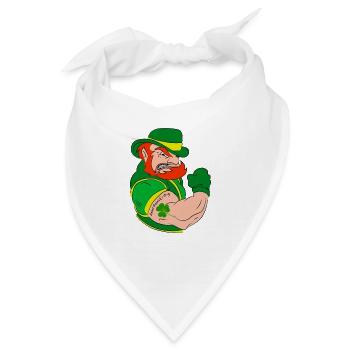 Saint Patrick's Day irish kobold St. Patrick’s Day - Bandana - Weiß - Vorne