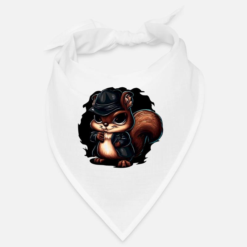 Conception cool d’écureuil gangster Bandana