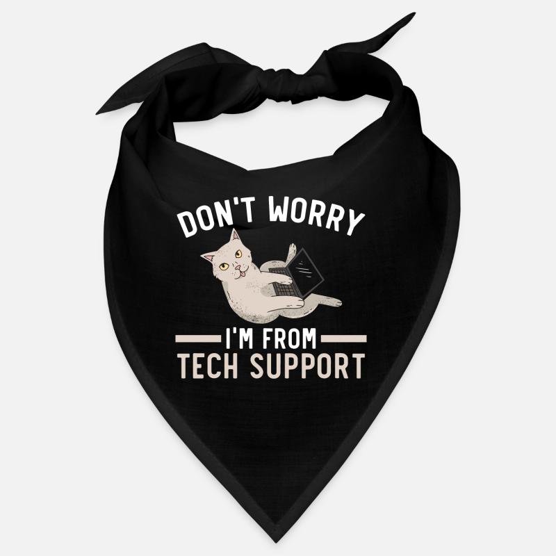 Don't Worry I'm From Tech Support Computer Bandana