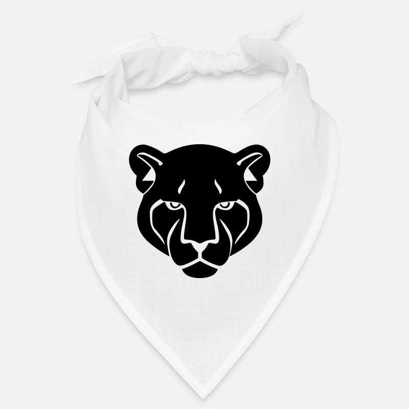 Panther's Head Bandana
