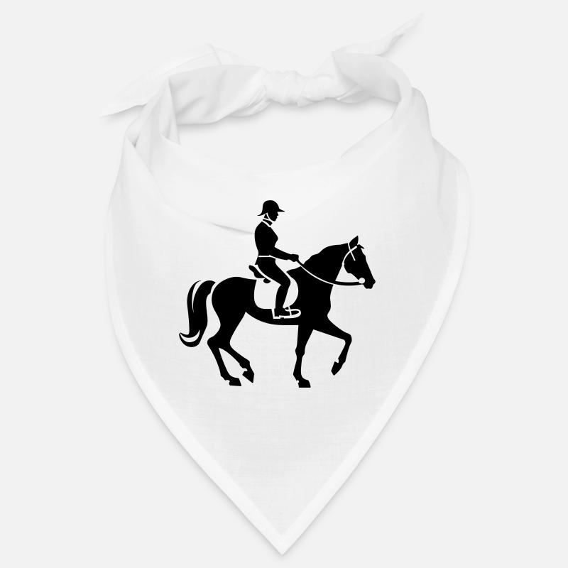 Reiter Pferd Reiter Bandana