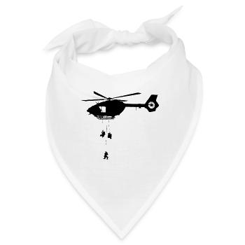 Hubschrauber H145M Air Force army Luftwaffe - Bandana - Weiß - Vorne
