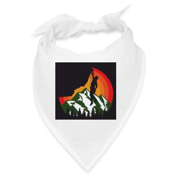 rock climbing - Bandana - Weiß - Vorne
