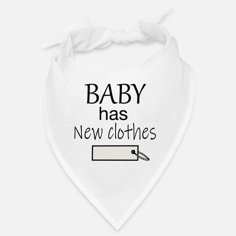 Bébé a de nouveaux vêtements Bandana