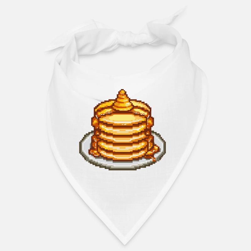 Pancake Pixel Icon Bandana
