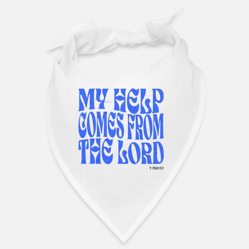 Christianity Christian Bible Verse - Bandana - white