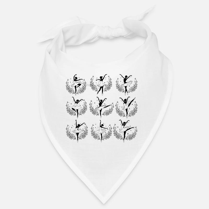 Fleurs Danseuse De Ballet Bandana