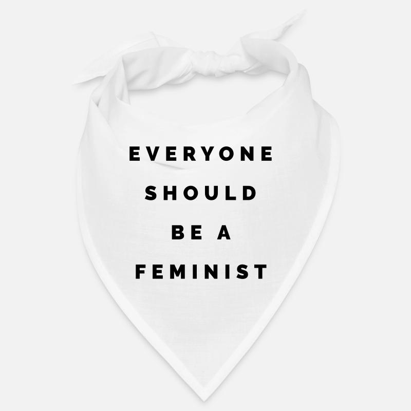 LE T-SHIRT DE MODE - TOUT LE MONDE DEVRAIT ÊTRE FÉMINISTE Bandana
