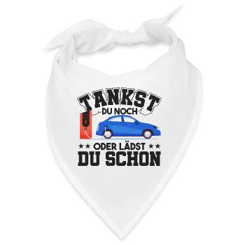 E-Auto Elektroauto - Bandana - Weiß - Vorne